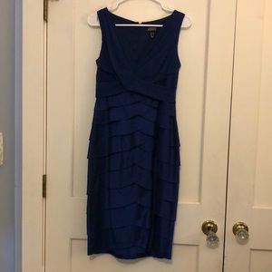 Adrianna Papell Royal Blue Cocktail Dress